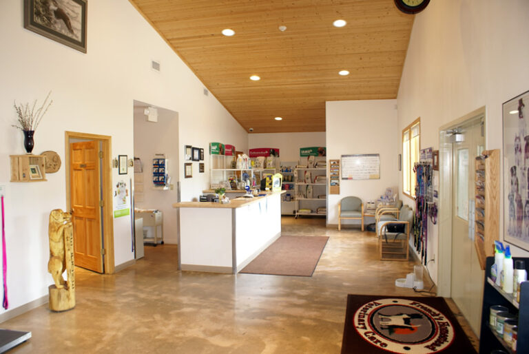 The Homestead Veterinary Care clinic Lobby